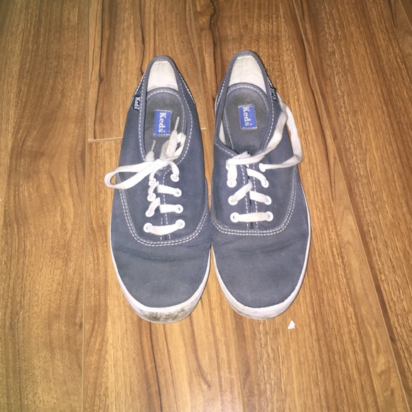 Navy blue keds sneakers