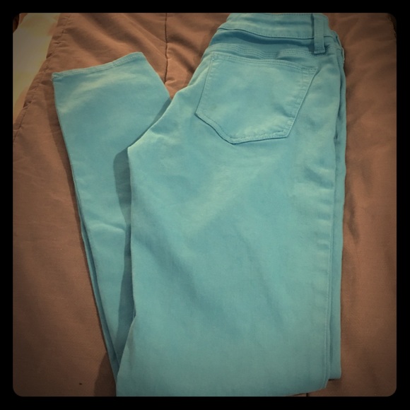 Skinny ankle high stretch jeans