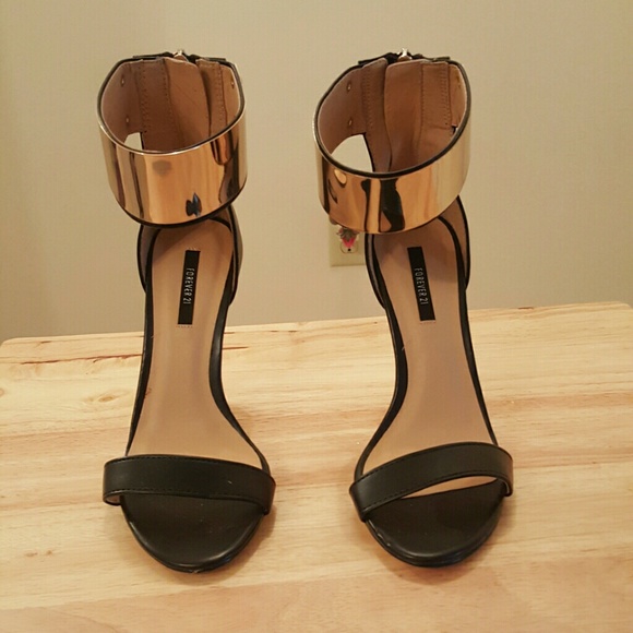 forever 21 ankle strap heels