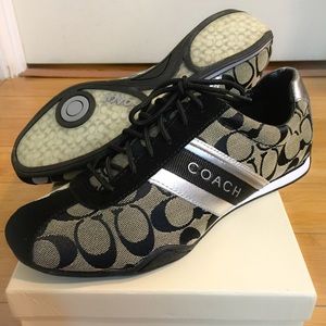 Coach Jayme Signature Suede Sneakers