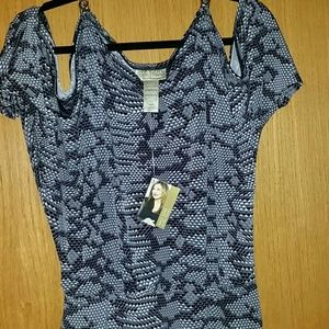 Miss Tina snakeskin print dress