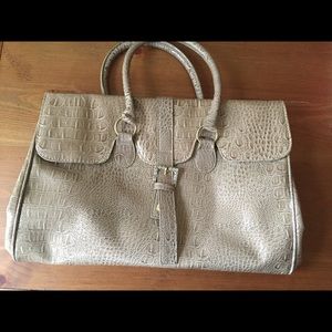 Jessica Simpson alligator bag