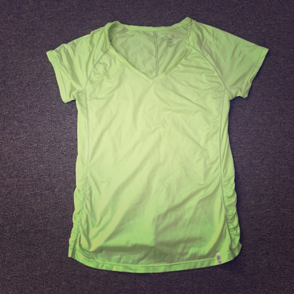 Neon yellow/green athletic top - Picture 1 of 1