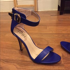 NEW Royal blue stilettos