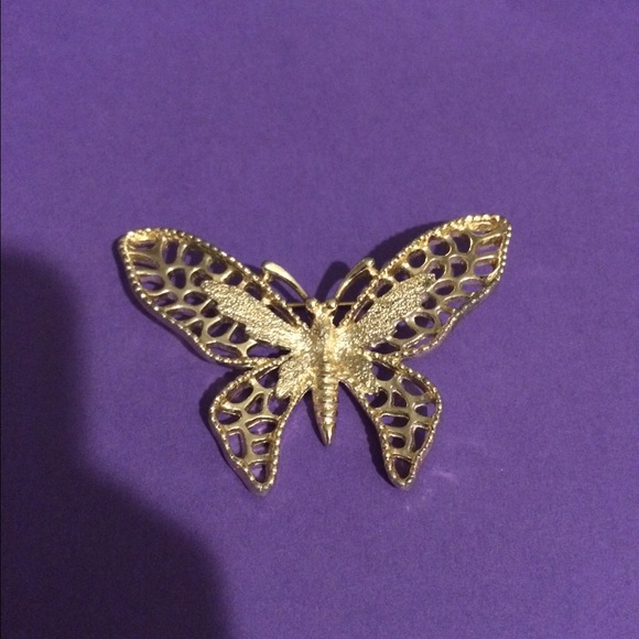 Butterfly brooch