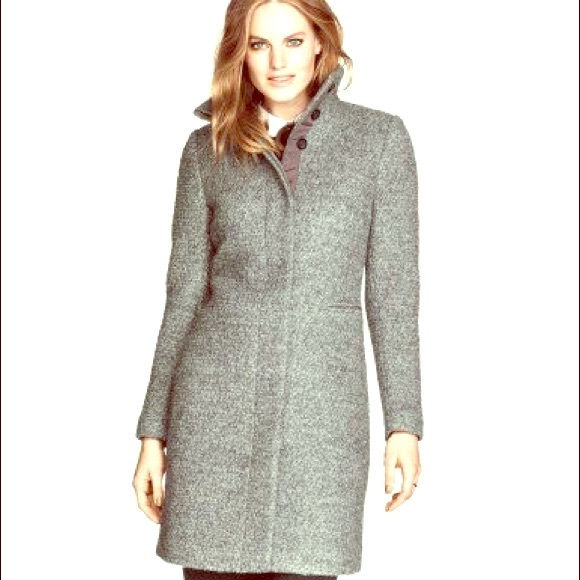 H & M Boucle coat Size 2