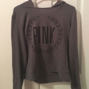 Victoria Secret Pink Gray Sweatshirt