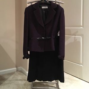 Tahari skirt suit.