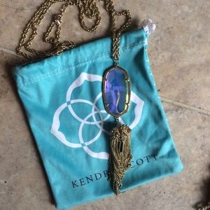 Kendra Scott clear iridescent rayne