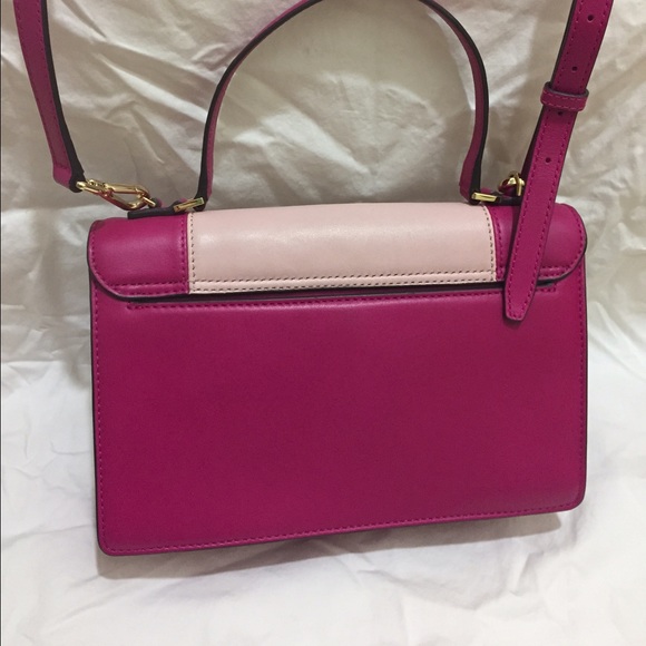 MICHAEL Michael Kors Leather Messenger Bag - Picture 3 of 5