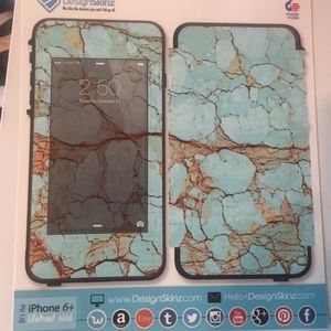 iPhone 6 Plus life proof case skin