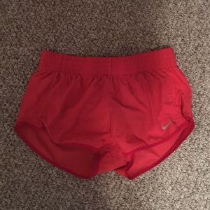 Nike Red Running Shorts