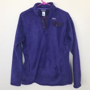 Patagonia Girls' Re-Tool Snap-T Fleece Pullover