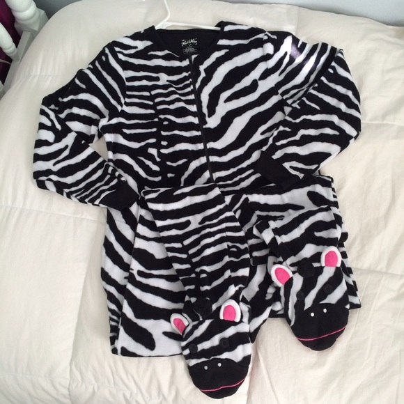 Sold! Adult Zebra Onsie - Picture 1 of 4