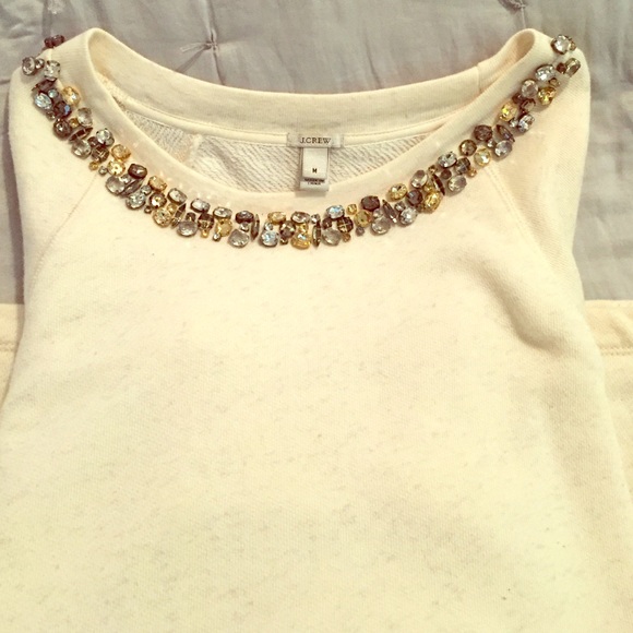 J.Crew Jewel Sweatshirt
