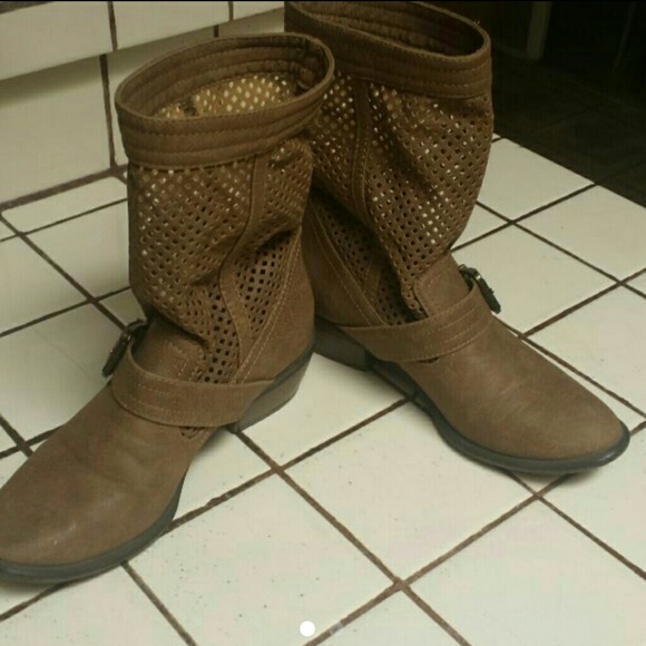 Brown boots