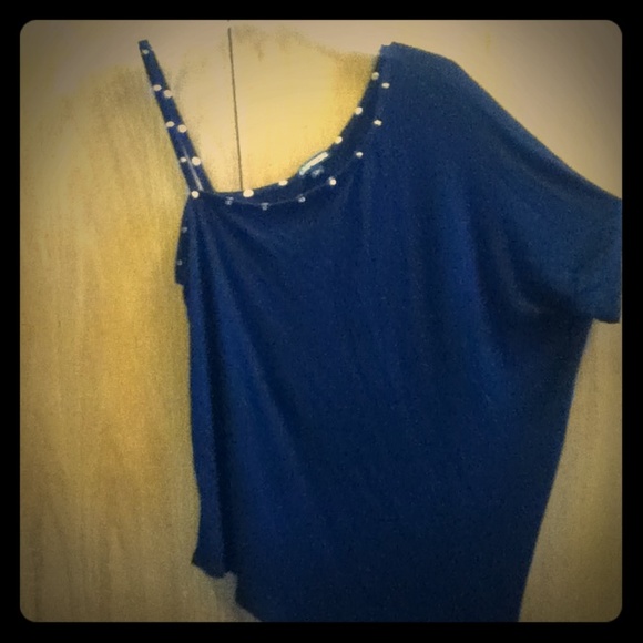 One Shoulder Party Shirt