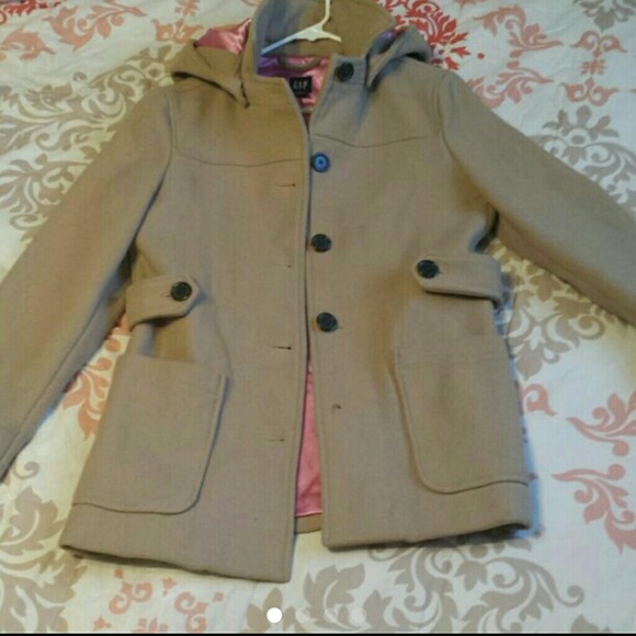 TAN PEACOAT