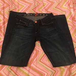 Earnest Sewn "harlan" dark stretch denim jeans