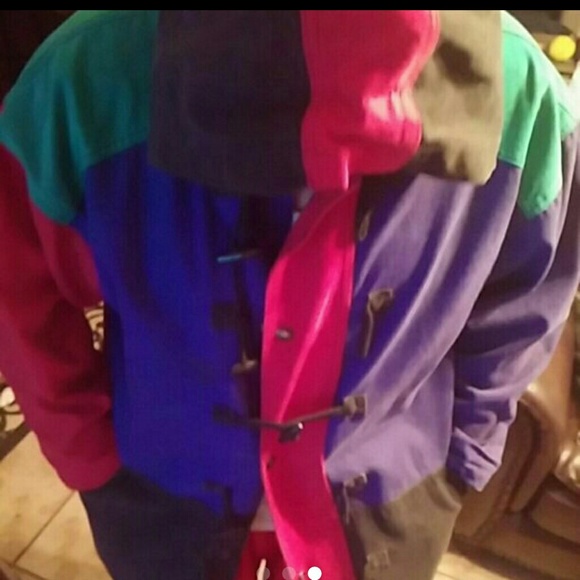 RETRO "COLOR ME BAD" TRENCH COAT