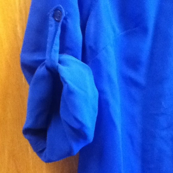 Blue Button Down - Picture 2 of 3
