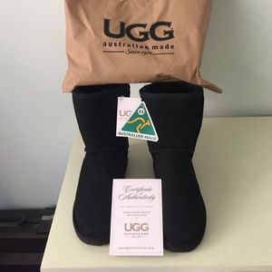 Black UGG boots. Size 11. BRAND NEW