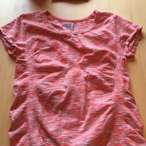 Athleta Tee,  Vibrant Coral Color