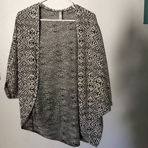 Aztec cardigan
