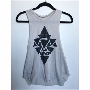 Fun triangle tank top - worn once!