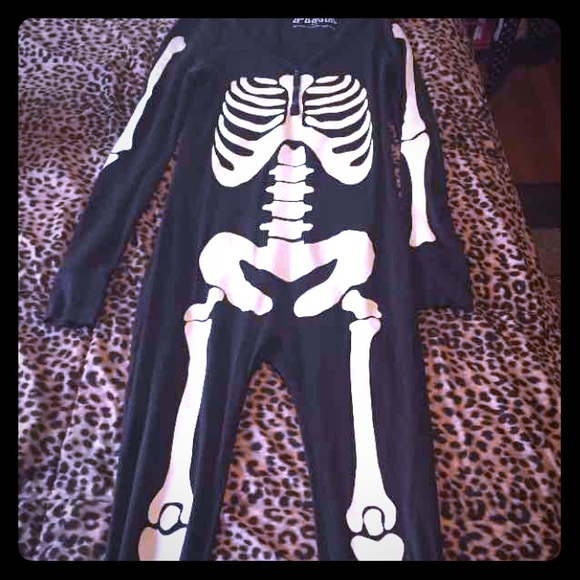 VS PINK Skeleton Thermal Onesie