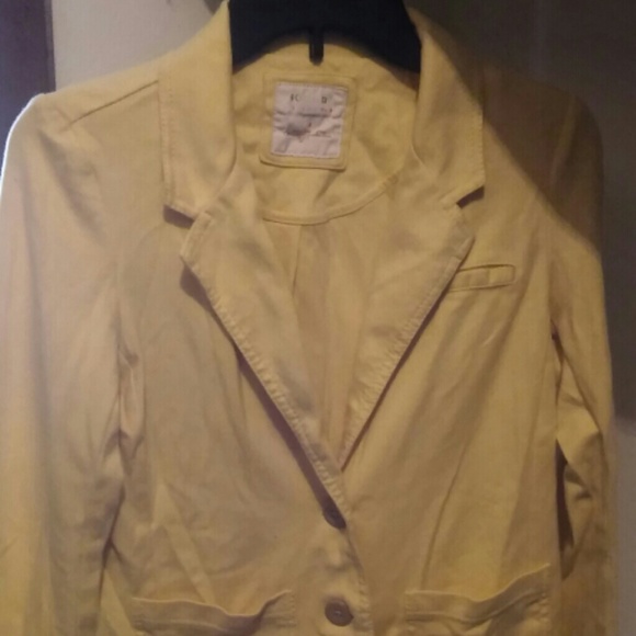 Yellow Blazer