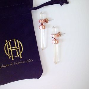 House of Harlow 1960 Glacier Drop Earrings