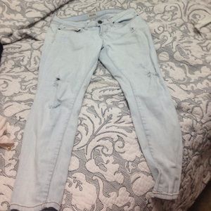Light wash mudd jeans