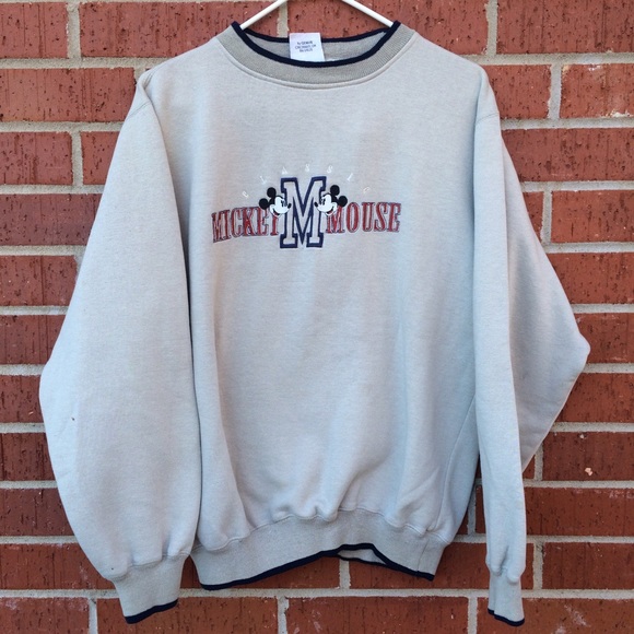 Vintage Mickey Mouse Sweatshirt - Picture 1 of 3