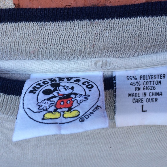 Vintage Mickey Mouse Sweatshirt - Picture 3 of 3