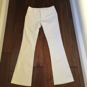 Alice + Olivia white pants