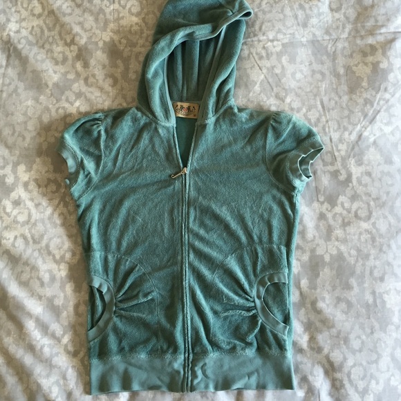 Juicy Couture short sleeved hoodie