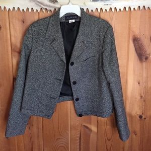 Tweed short jacket, Woolblend 40%