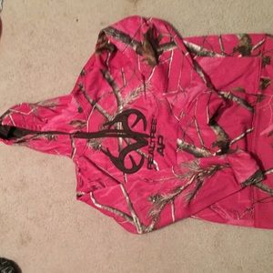 Real tree pink camo hoodie (New years special)