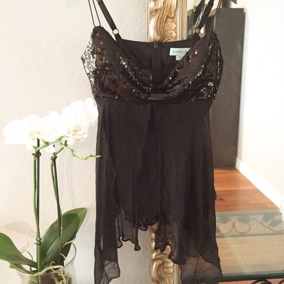 Black Sequin Guess by Marciano
