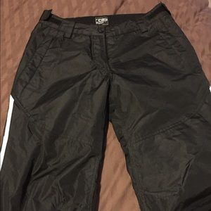 Women's ski pants.