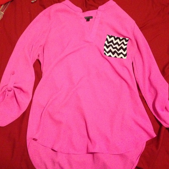 Pink blouse