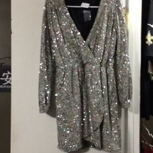 Honey punch sequin dress
