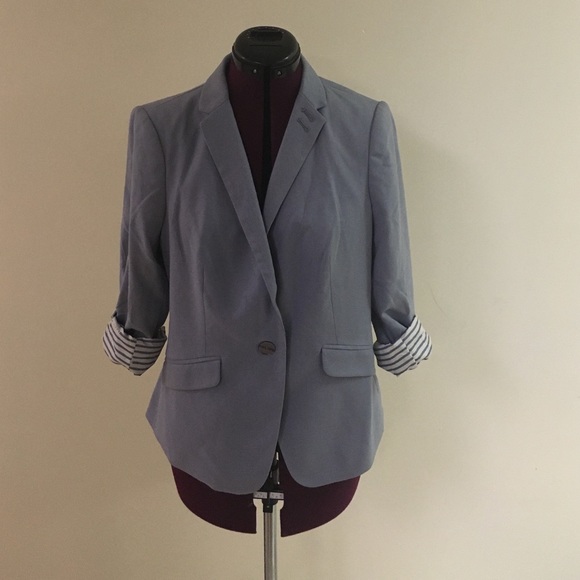 Baby Blue Blazer from the Limited