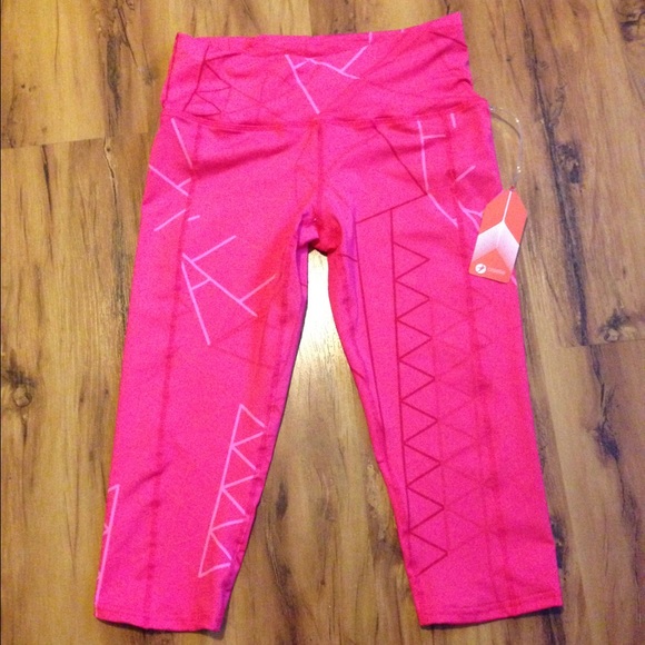 Oiselle punch print tights.