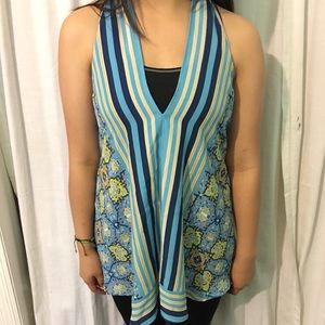 Graphic floral top (tags still attached) Graphic floral top (tags still attached)