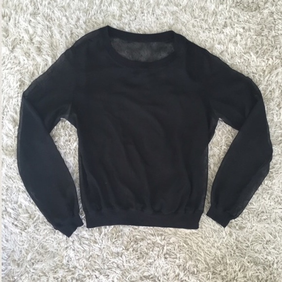 American Apparel Tops - American Apparel chiffon pullover
