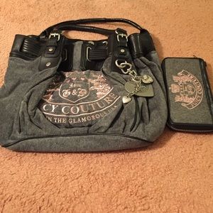 Juicy couture purse and matching wallet
