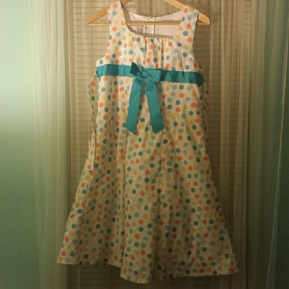Girls pocka-dot dress