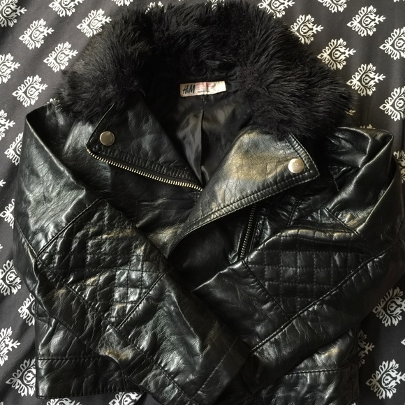 H&M girls Biker jacket